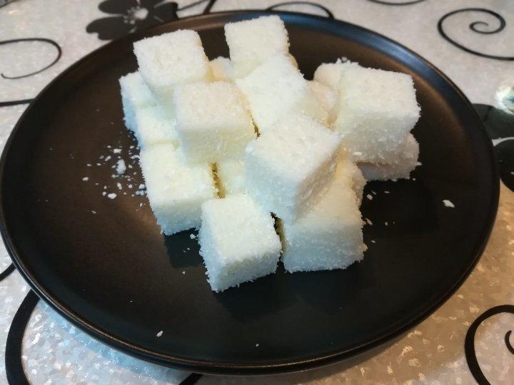 太棒啦！1个方子，做出2道口味一流的甜品！——椰奶小方&炸鲜奶