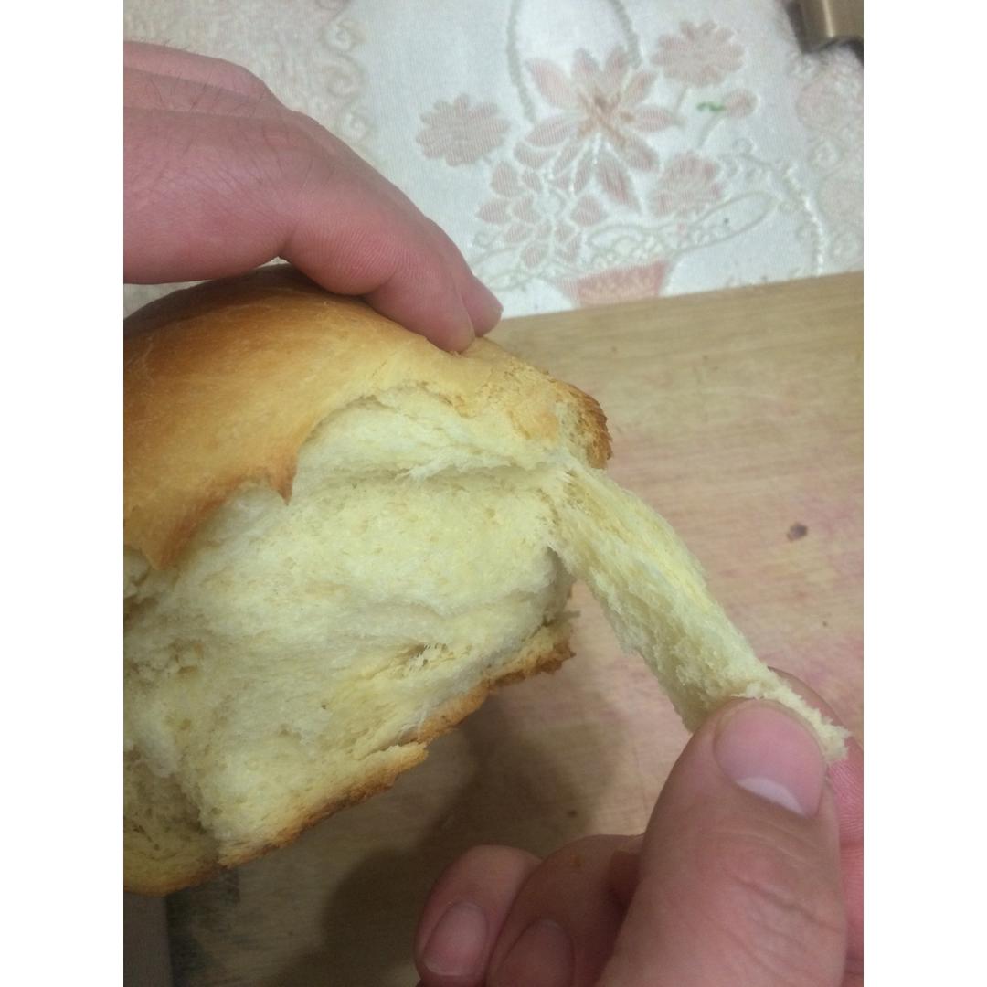 超级好吃的原味面包（面包机版）