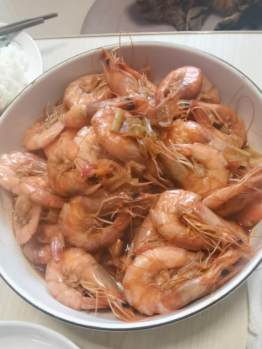 家庭版油焖大虾