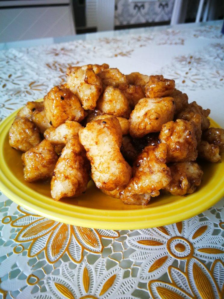 糖醋鱼（或肉）片