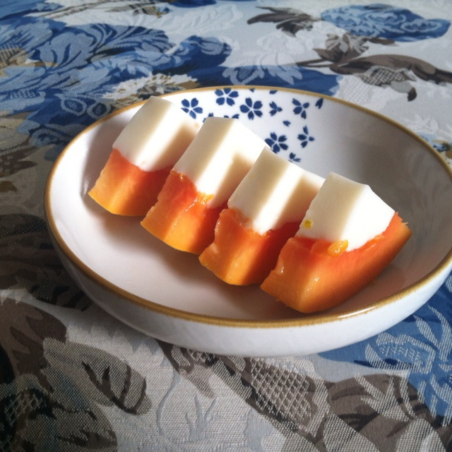 桂花牛奶冻