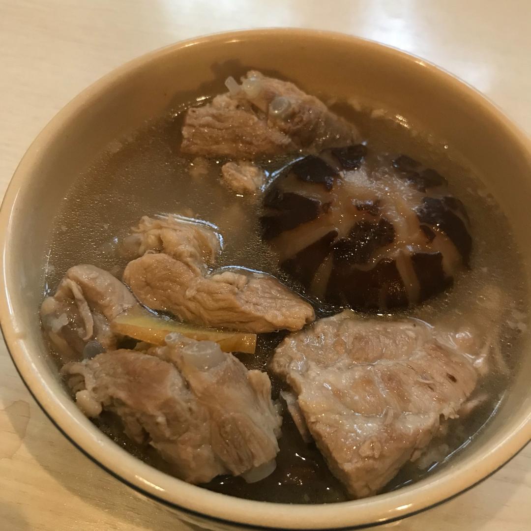香菇排骨汤
