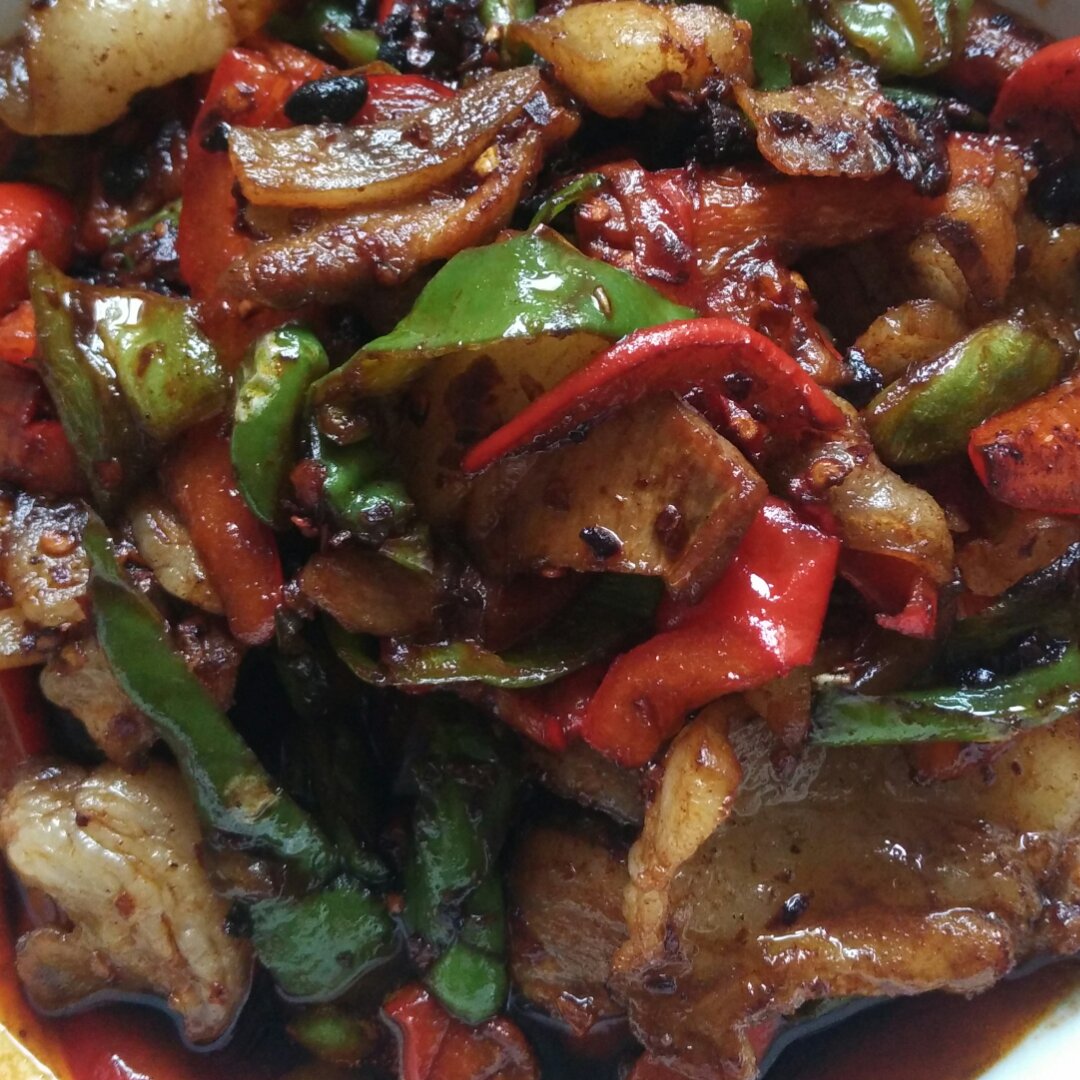 无敌美味的盐煎肉