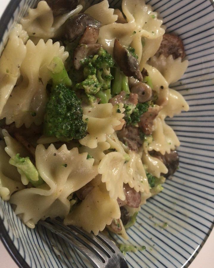 白酱意大利面