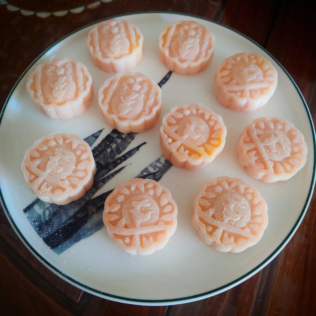 冰皮月饼(奶黄馅)