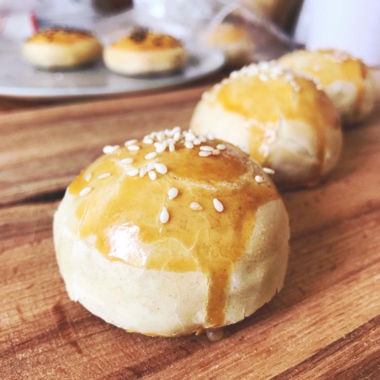 红豆酥饼（附油酥不测漏的办法）