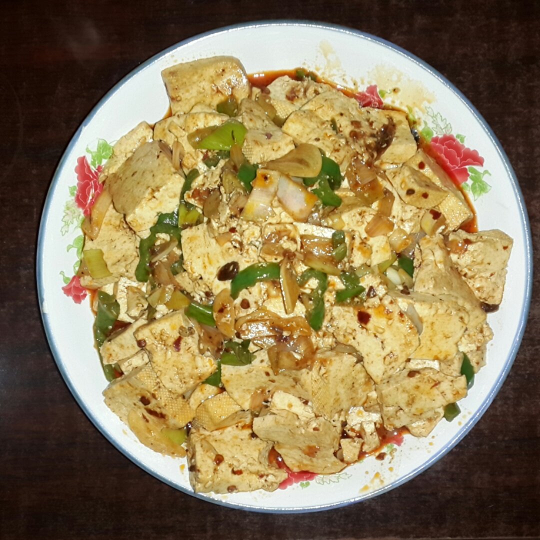 老干妈烧豆腐