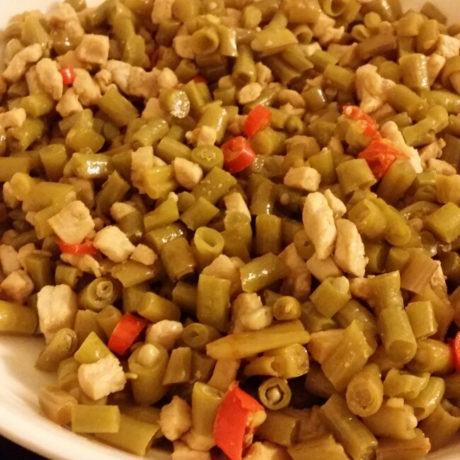 肉末酸豆角