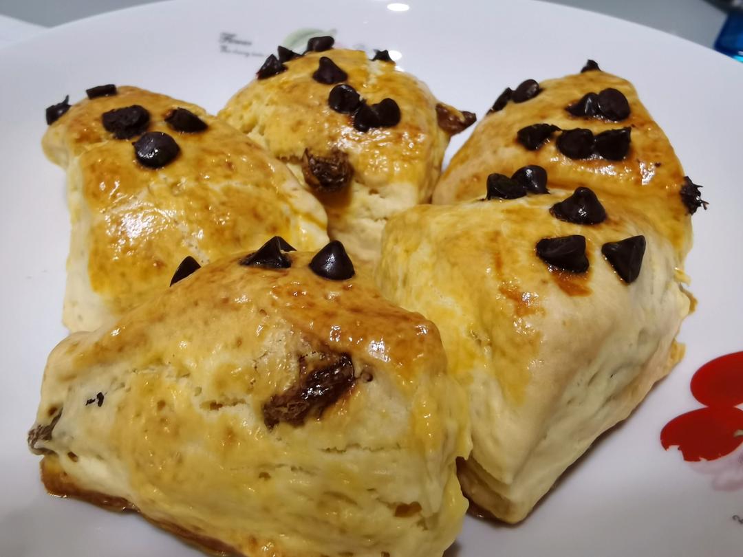 零失败搅一搅就能做的蔓越莓司康