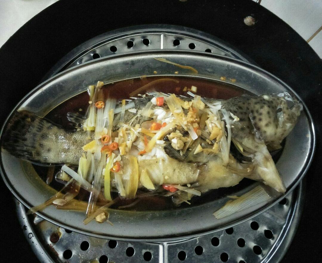 清蒸石斑