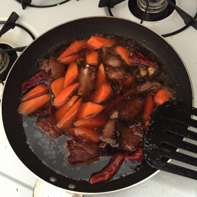 胡萝卜炖羊肉的做法 步骤4