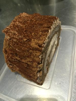 蛋糕卷/树根蛋糕的做法 步骤7