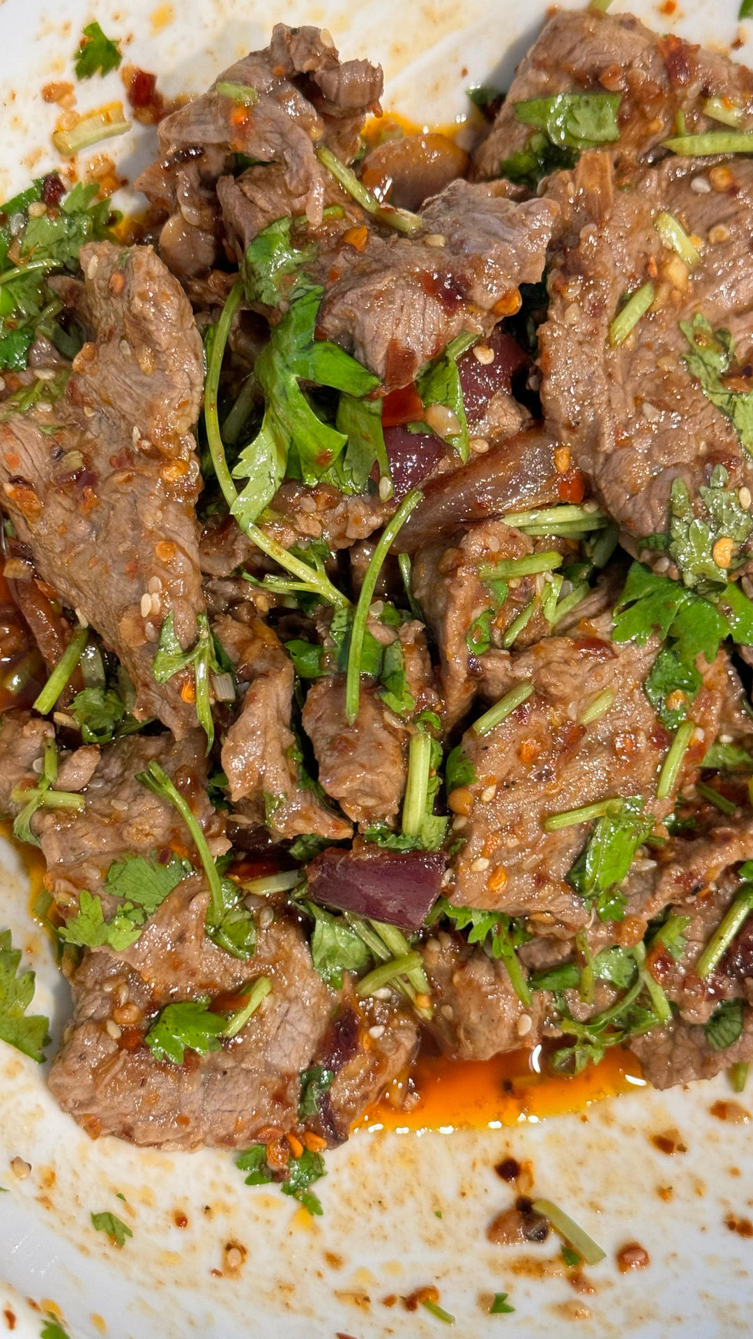 丈母娘吃了都夸的凉拌香菜牛肉