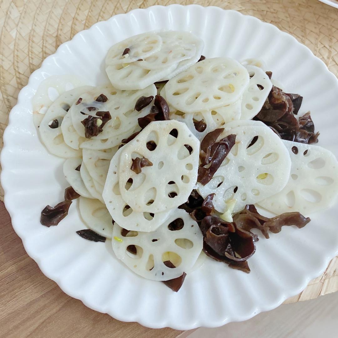 凉拌莲藕片