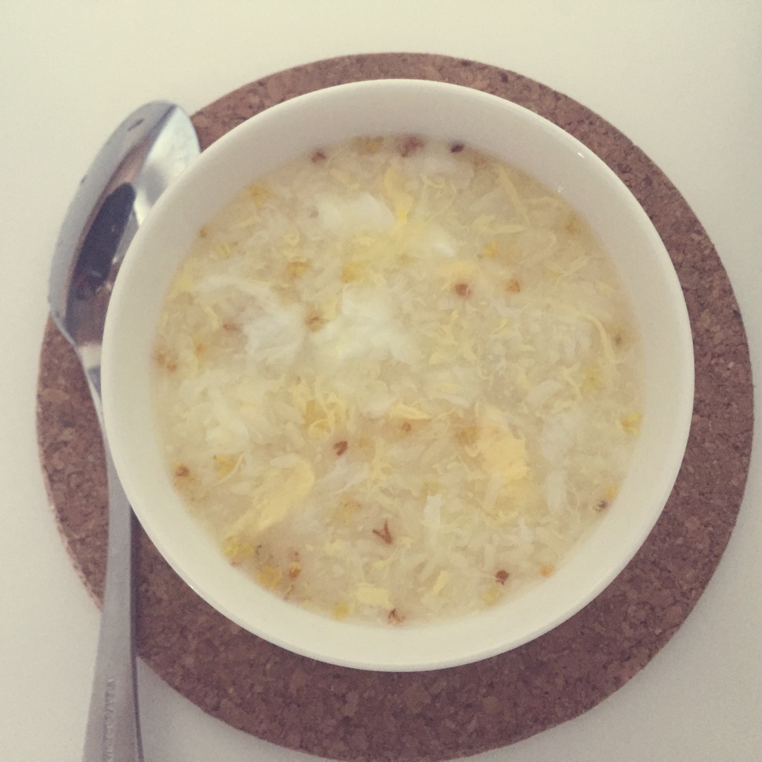 桂花酒酿小圆子