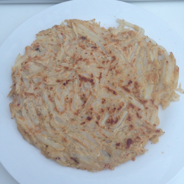 鸡蛋土豆丝饼