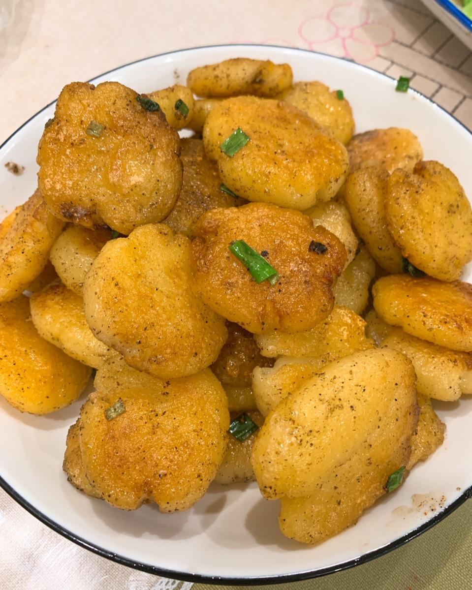 小幺0825做的椒盐土豆饼