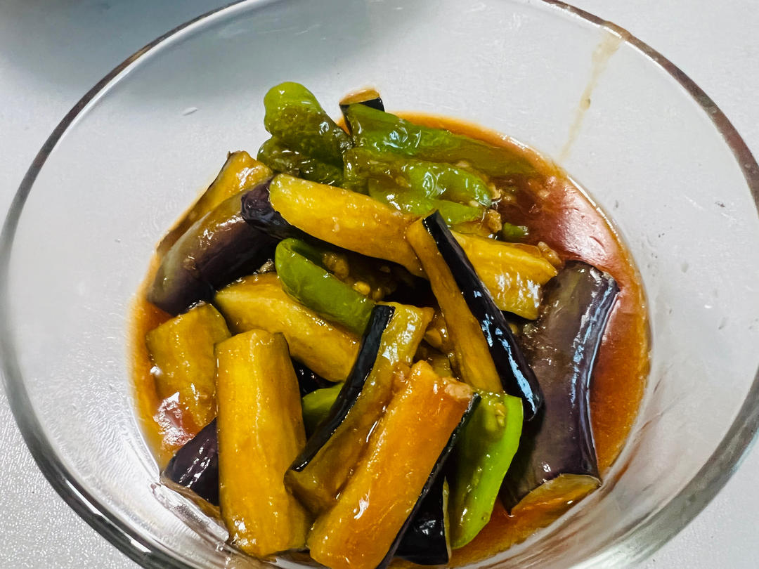 虎皮辣子烧茄子