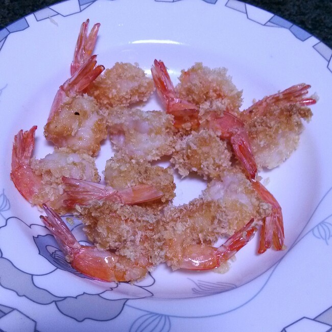 面包糠炸虾