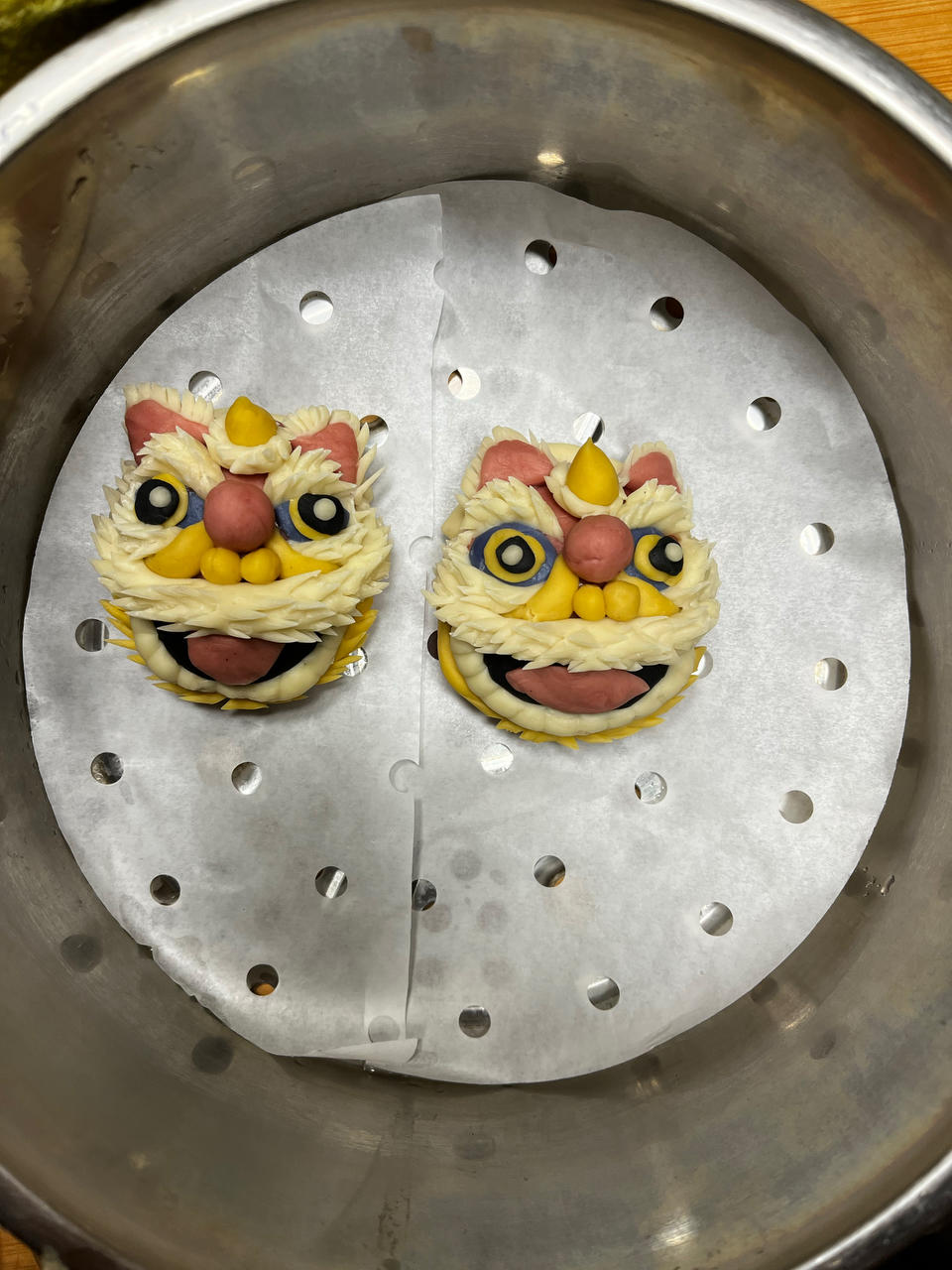 🧨潮·国粹｜萌·醒狮馒头