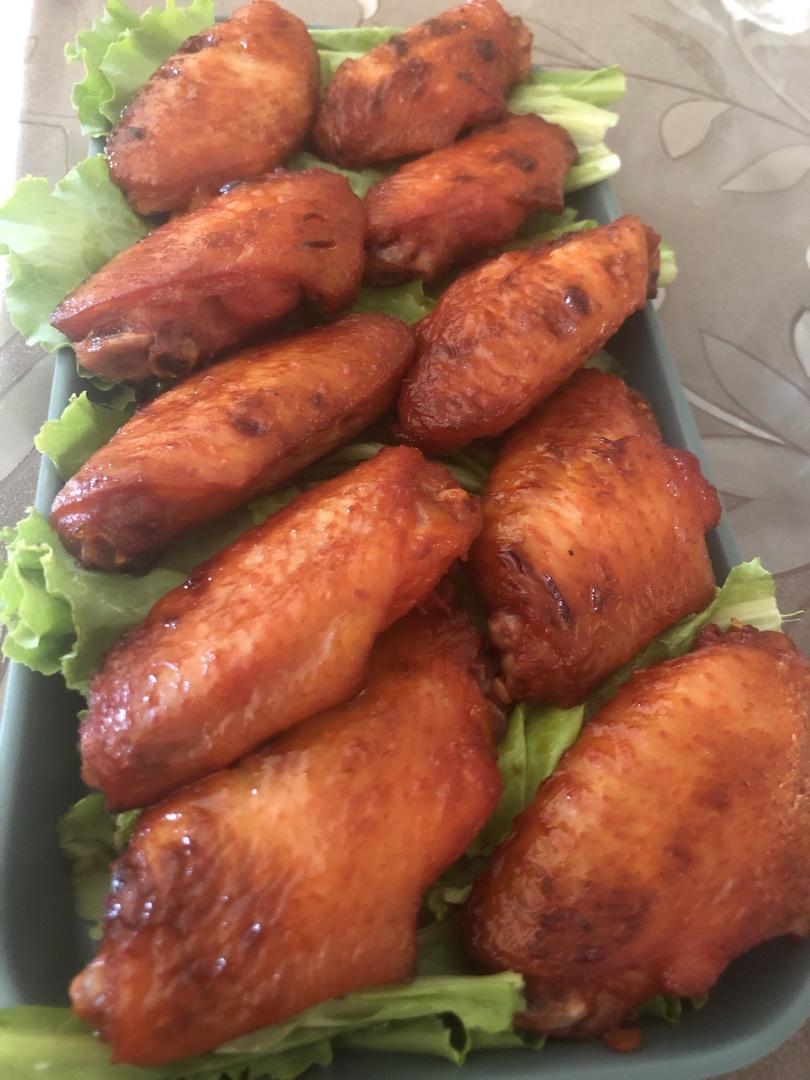 奥尔良烤翅～和KFC一样哦