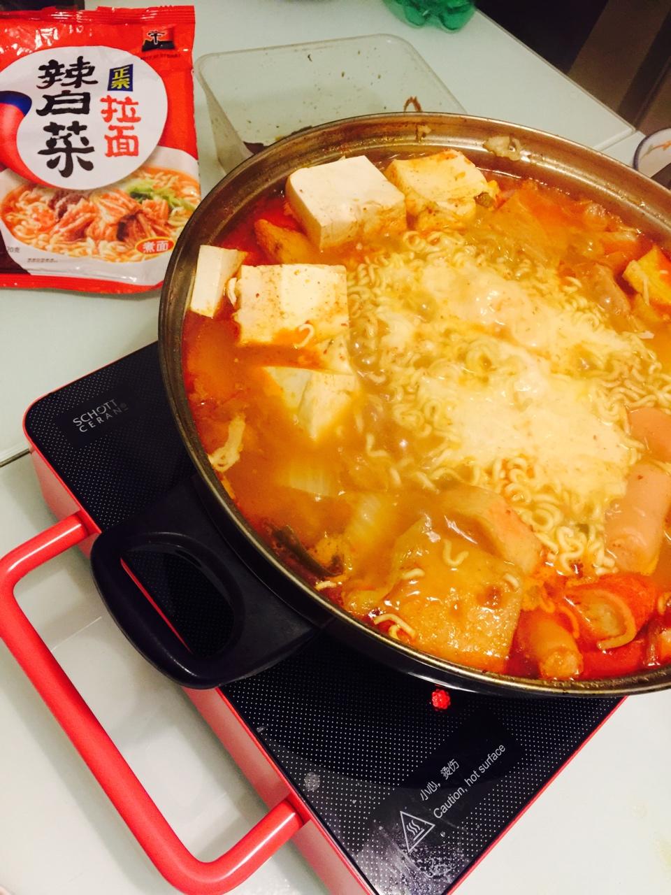 韩国部队锅拉面锅（超好吃）