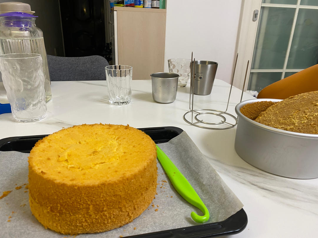 超柔软6寸戚风蛋糕(附8寸配方)零失败 超详细‼️含操作视频