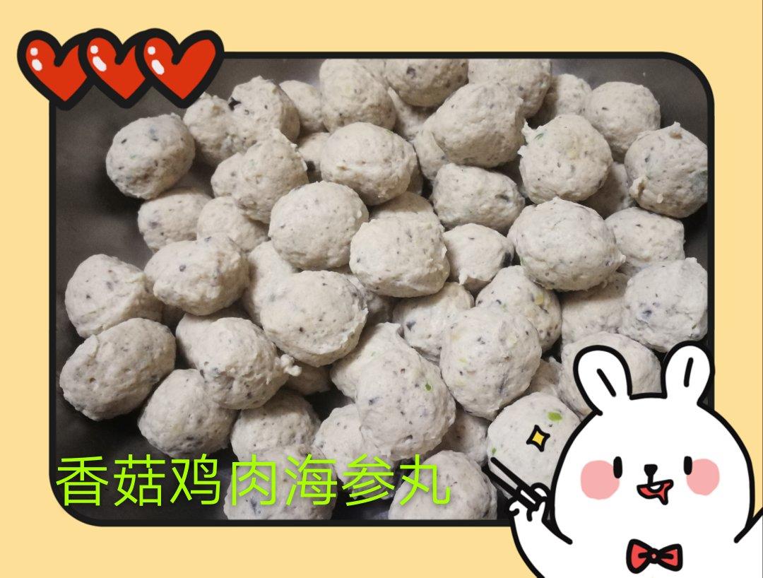 水汆纯猪肉丸（柴葛粉，鸭蛋清版）