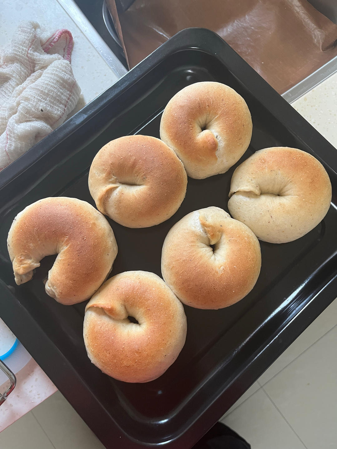 低糖无油燕麦贝果