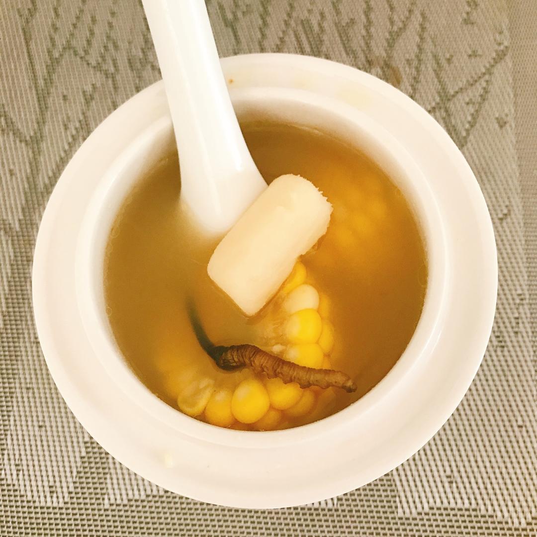 虫草淮山排骨汤