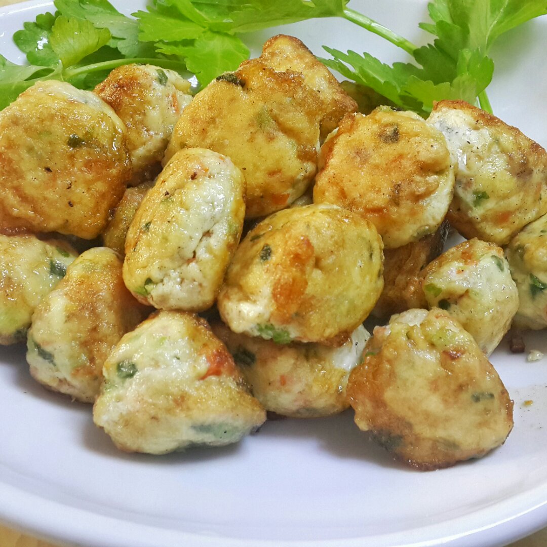 韩国料理——豆腐饼(동그랑땡)