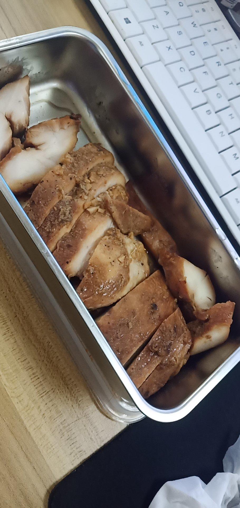 酷炫屌炸天好吃的煎鸡胸肉（香蒜蜂蜜煎鸡胸肉）