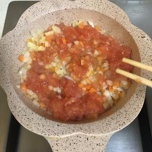 洋葱胡萝卜土豆西红柿炖小牛里脊软饭的做法 步骤10