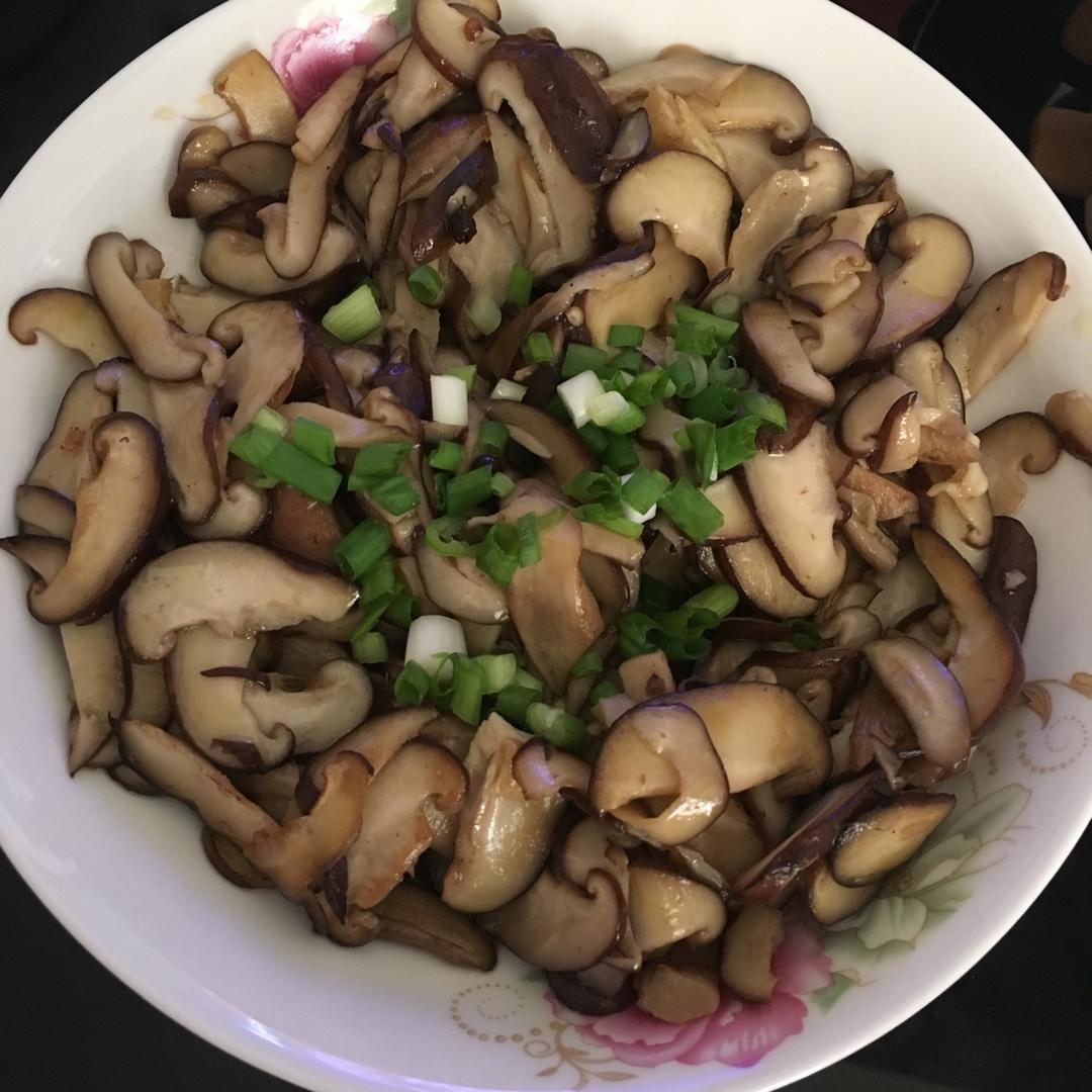 素炒香菇