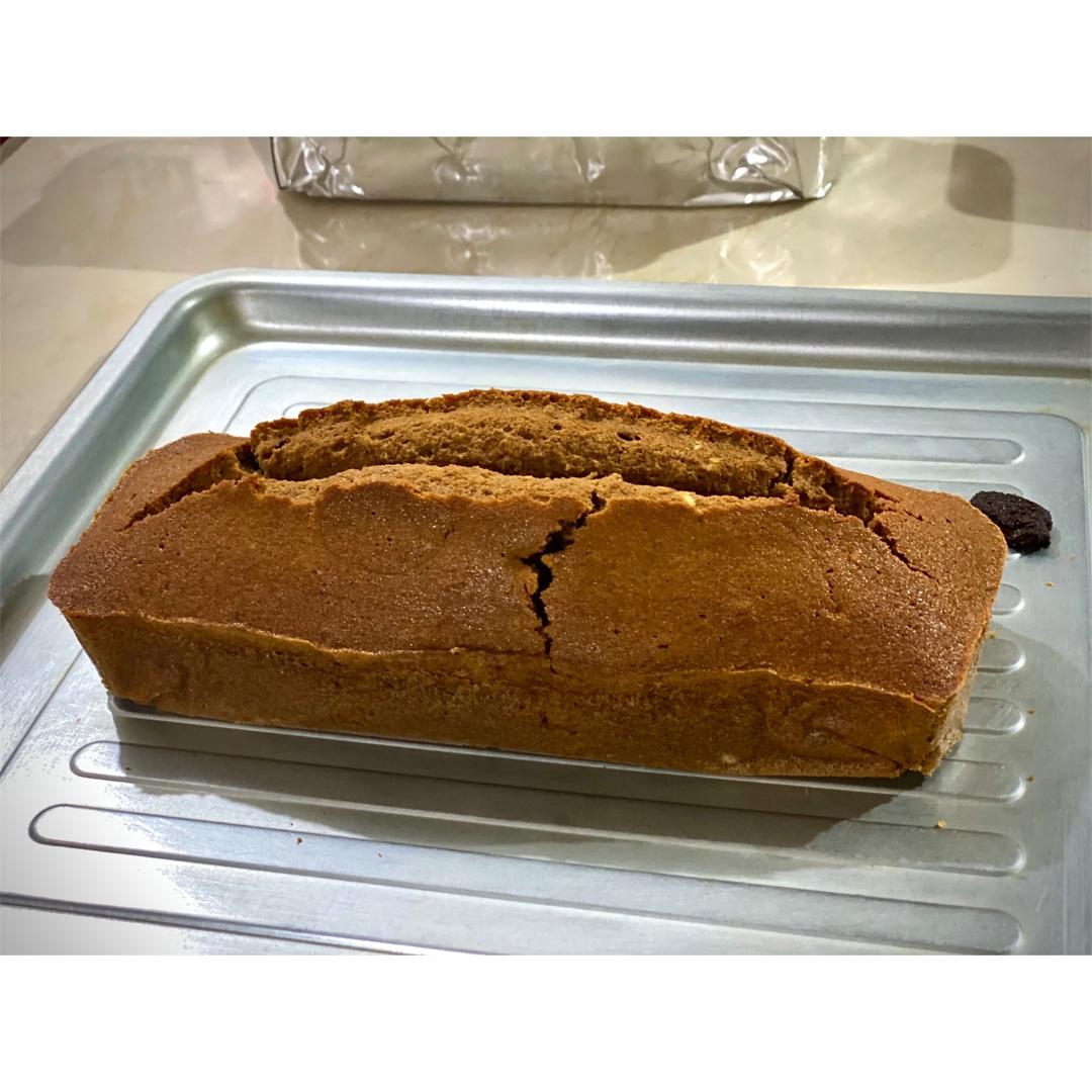 咖啡巧克力豆磅蛋糕