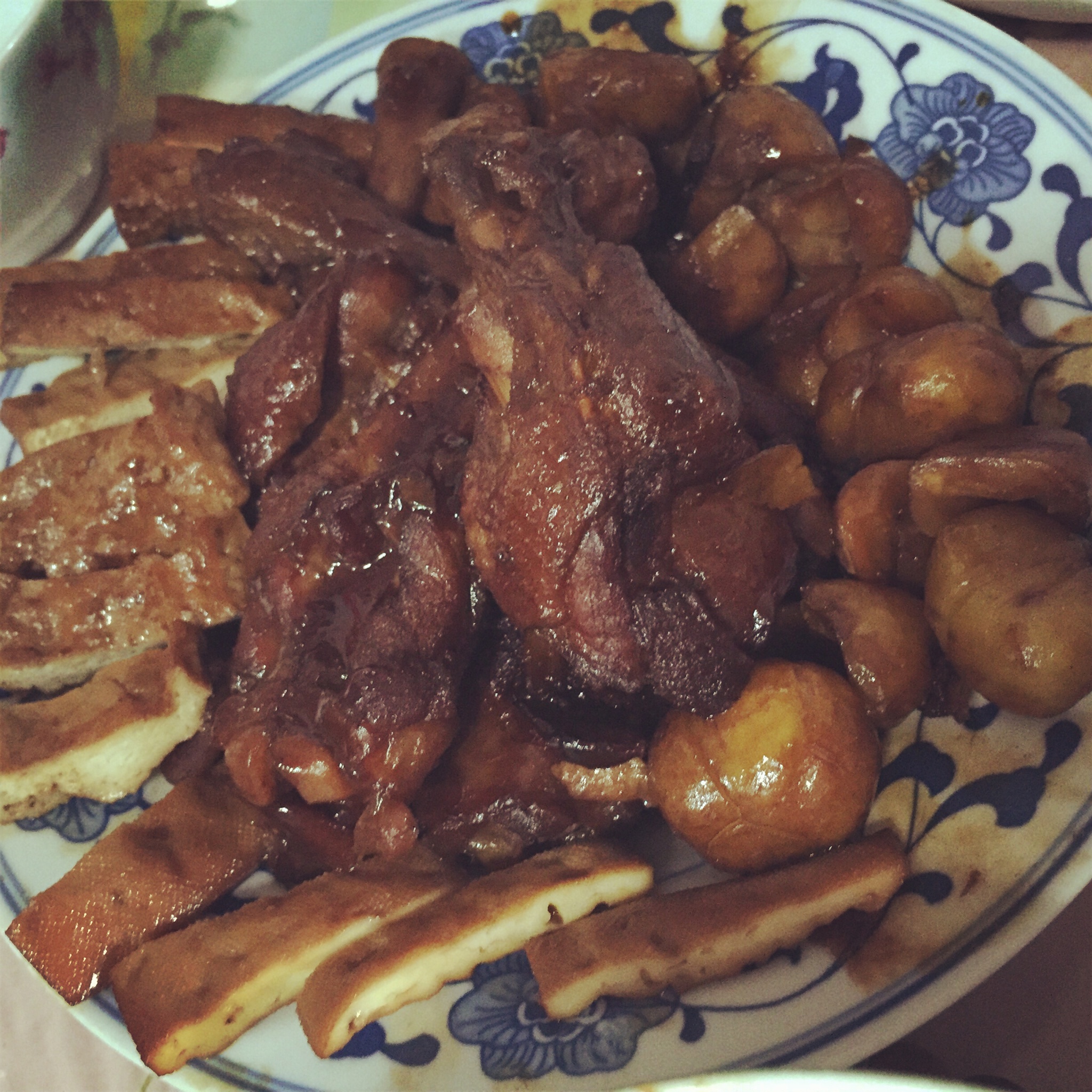 板栗烧鸡腿