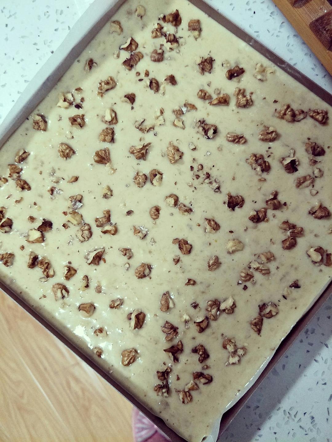 香蕉核桃蛋糕（低油少糖健康版）