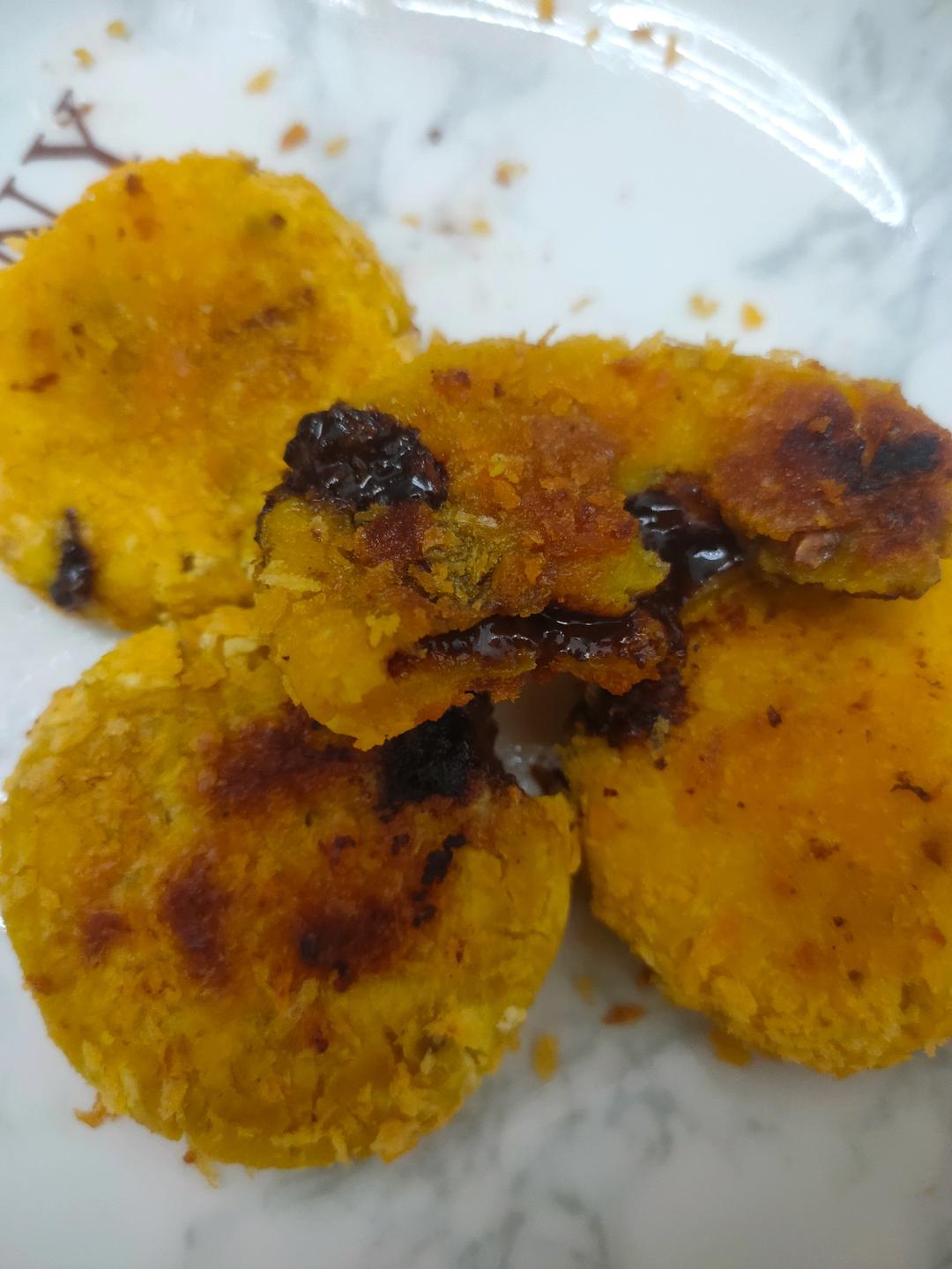 巧克力南瓜饼