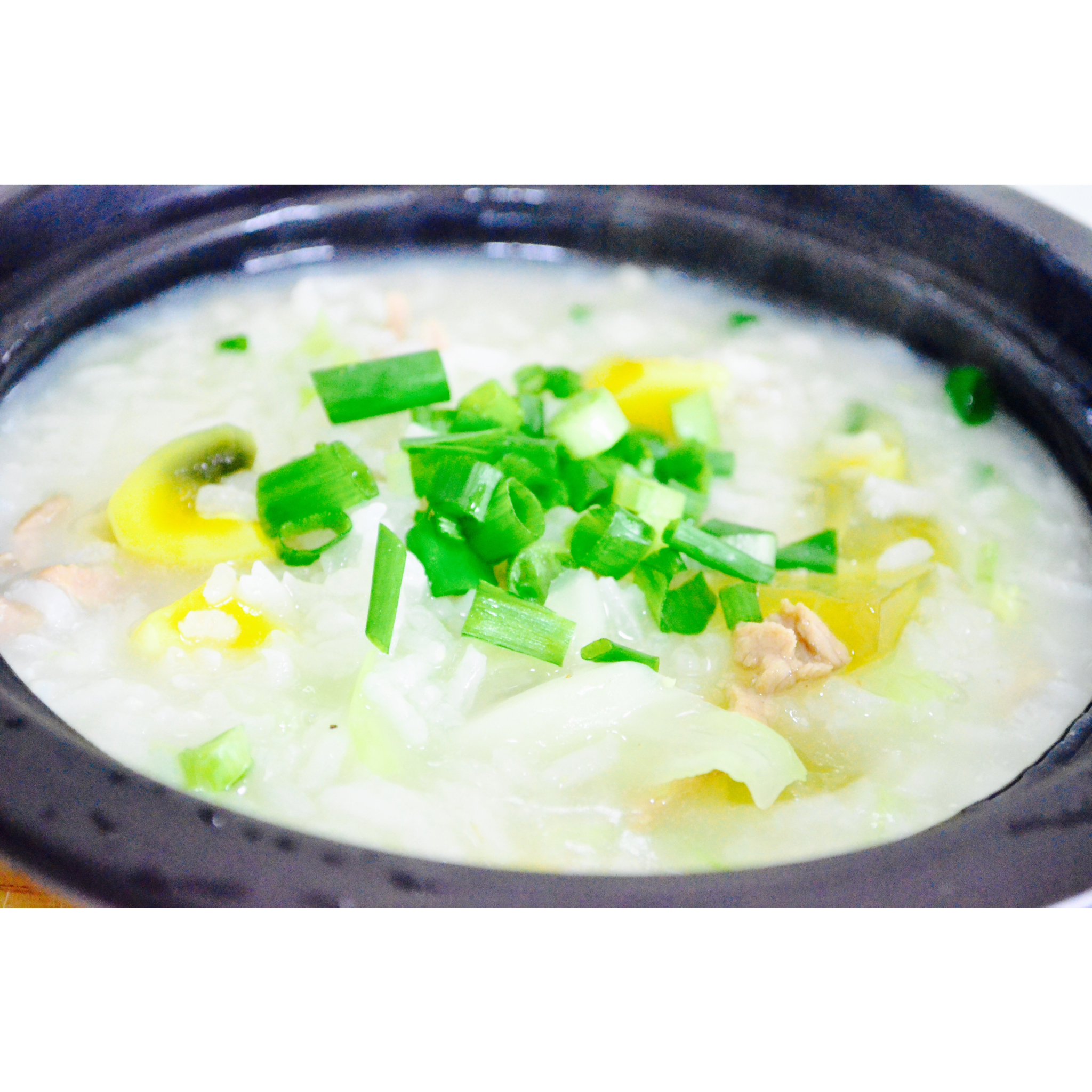 十五分钟快手之香滑皮蛋瘦肉粥(附五分钟电饭煲电压力锅更快捷方法)
