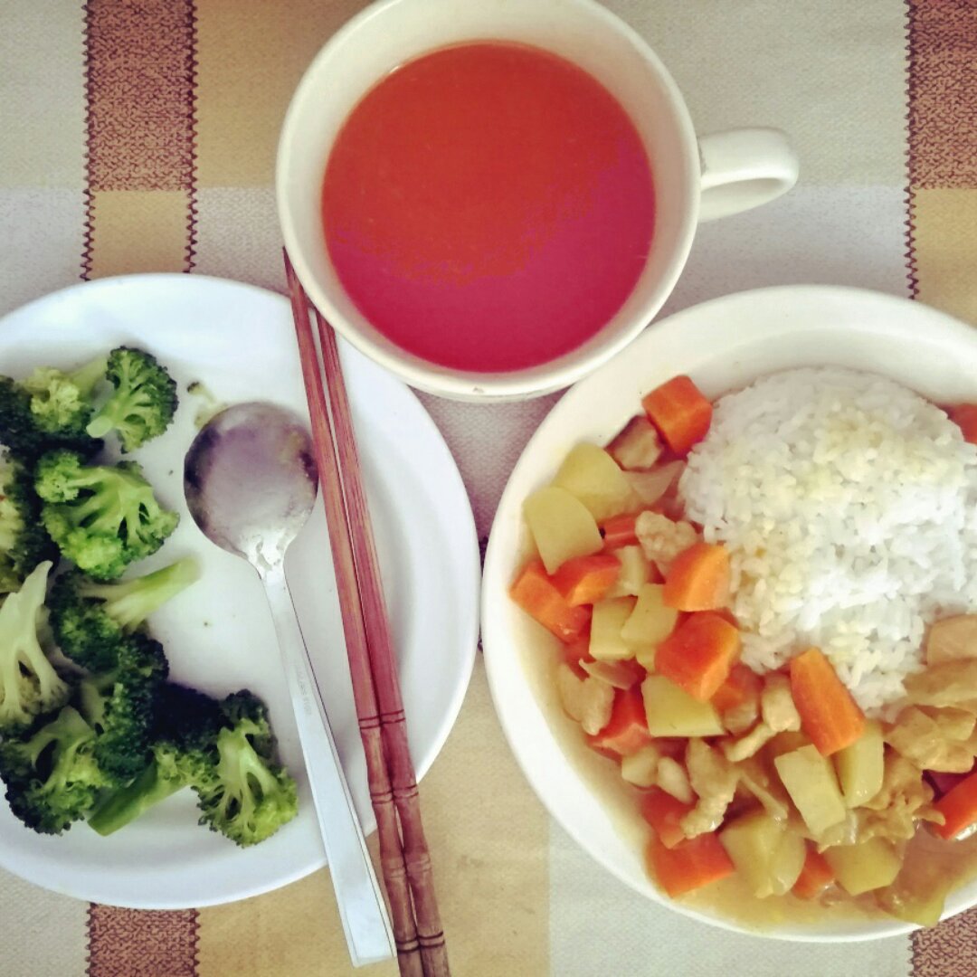 咖喱鸡饭