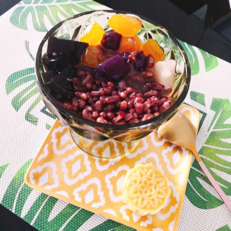 超级简单的彩色芋圆