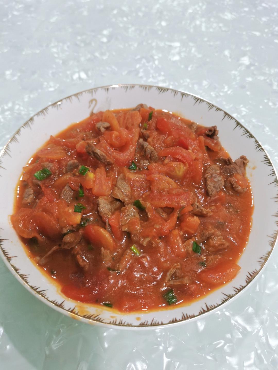番茄嫩牛肉