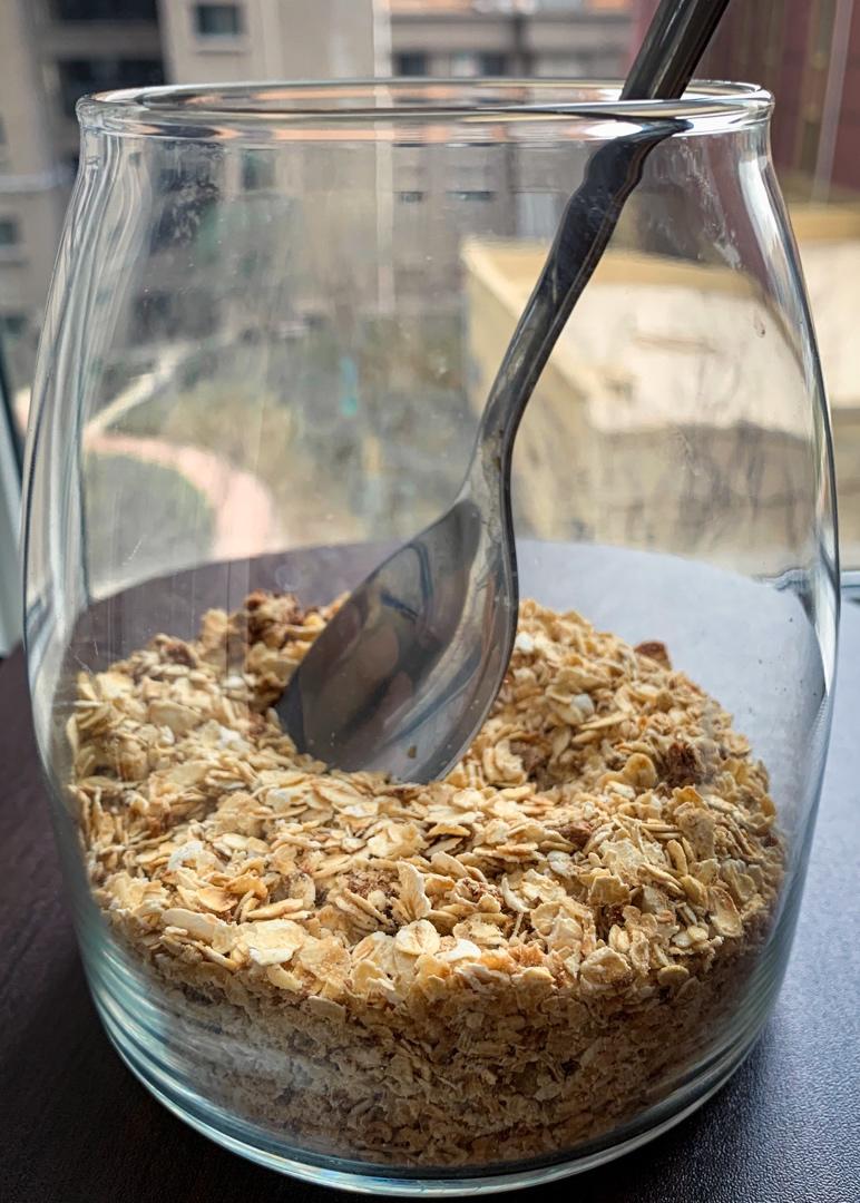 超简单营养低脂烤燕麦片