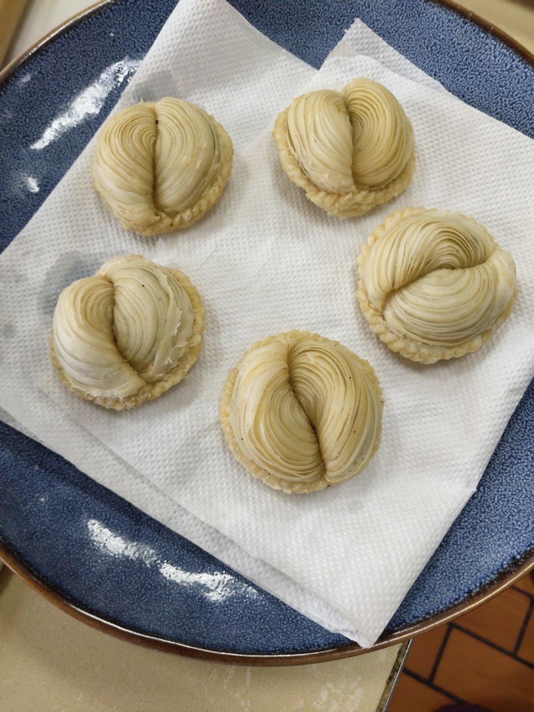 alumnus做的金银鸳鸯酥北鼎烤箱食谱