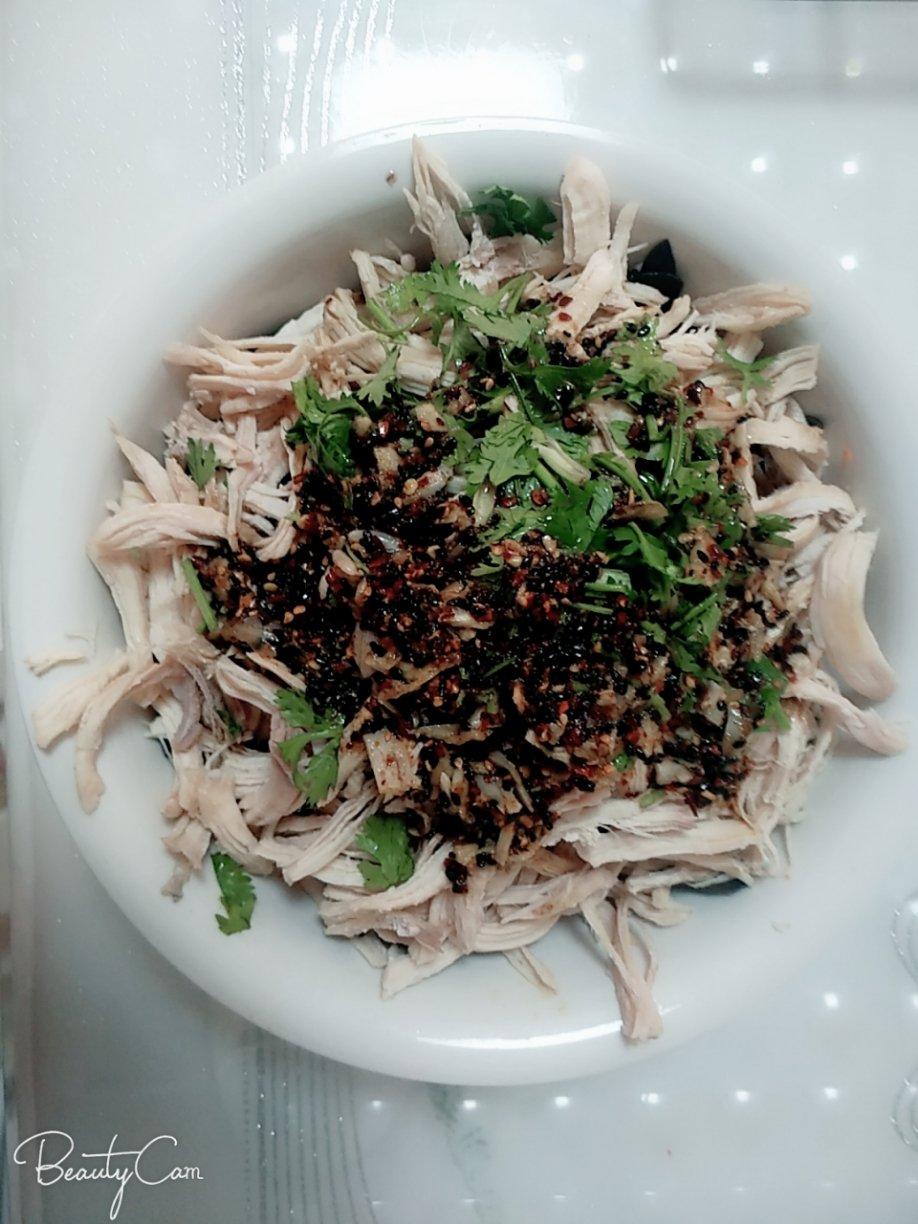 减脂凉拌麻辣鸡丝