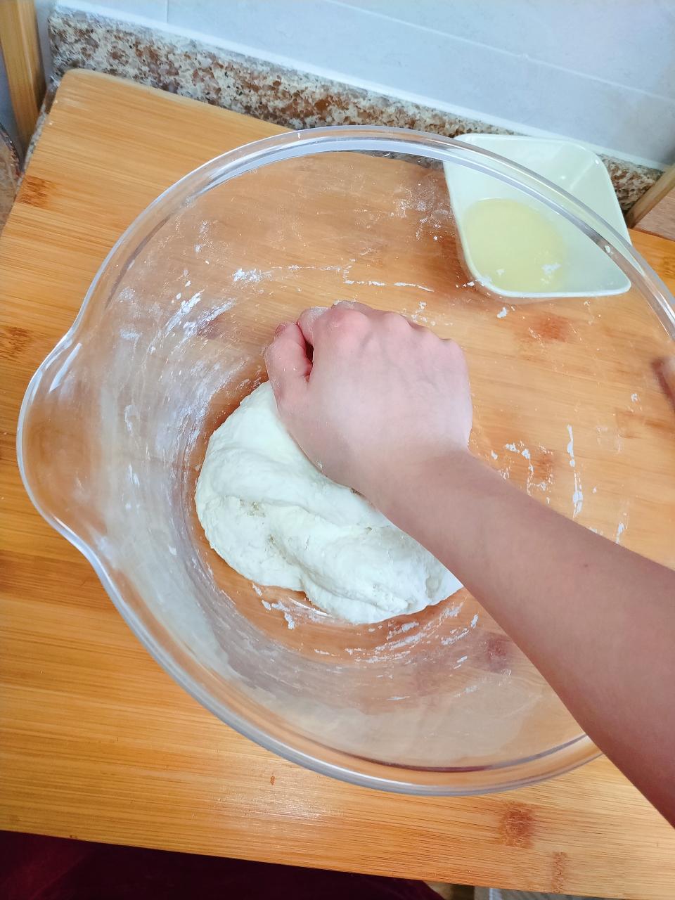 纯奶手撕吐司的做法 步骤1