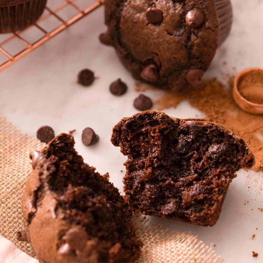 Chocolate muffins的做法