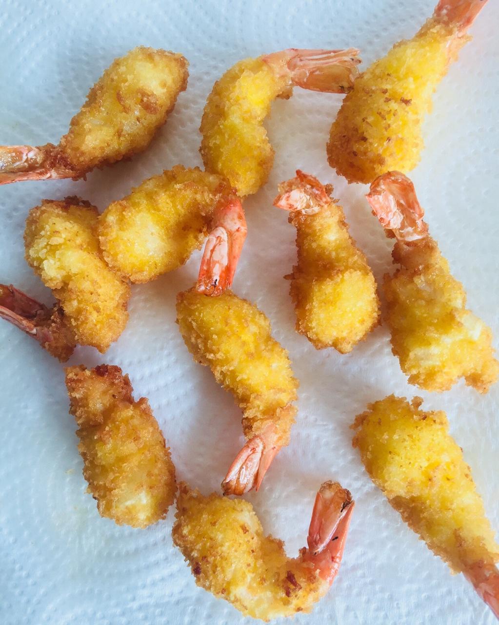 12oz做的日式炸虾