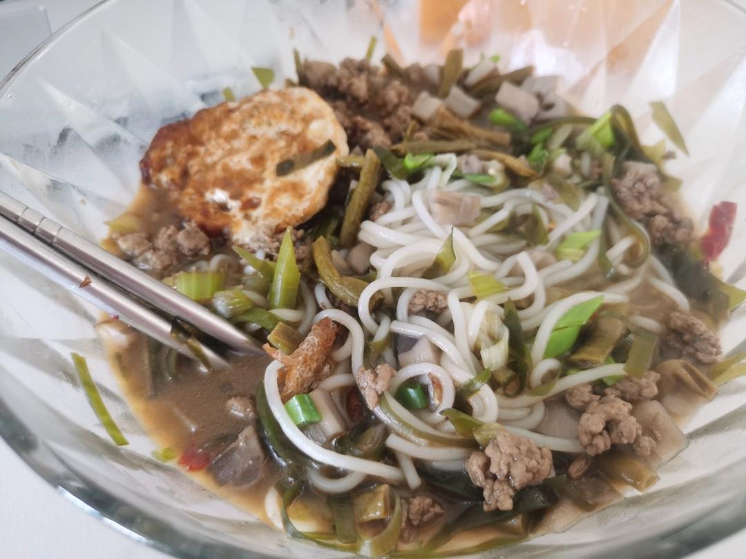湖南米粉一碗被吃光连汤都不剩的快手早餐