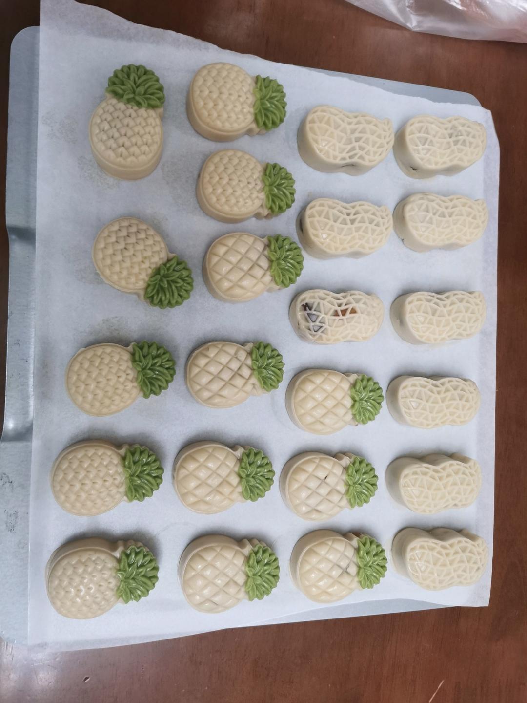 广式凤梨月饼（2020最火的款隔夜回油）